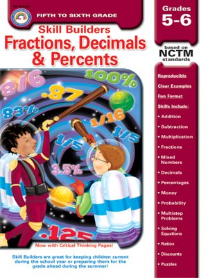 cover image of Fractions, Decimals, & Percents, Grades 5 - 6